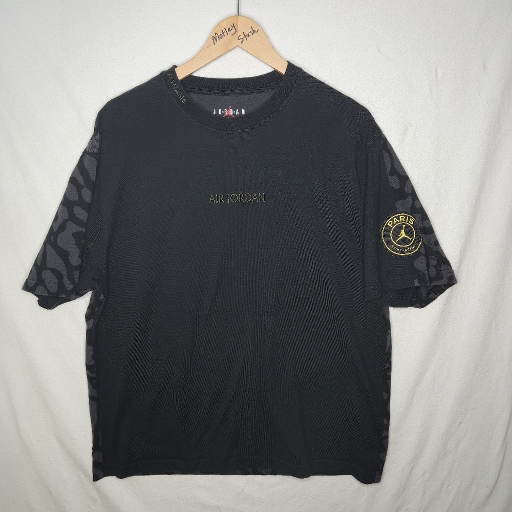 Nike Jordan Paris Saint-Germain Men's Wordmark Heritage 85 T-Shirt Size XL